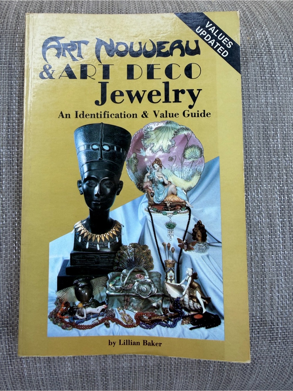 Art Nouveau and Art Deco Jewelry Book Photo Reference by Lillian Baker